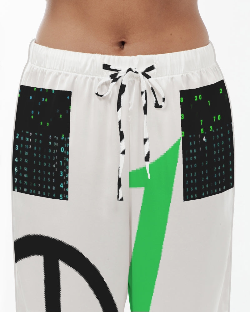 The BOOK of NUMBERS Women's Satin Pajama Pants