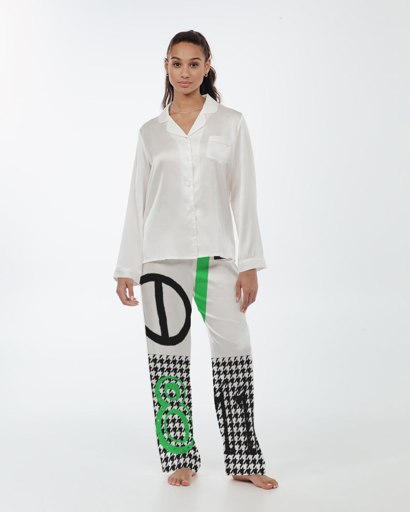 The BOOK of NUMBERS Women's Satin Pajama Pants