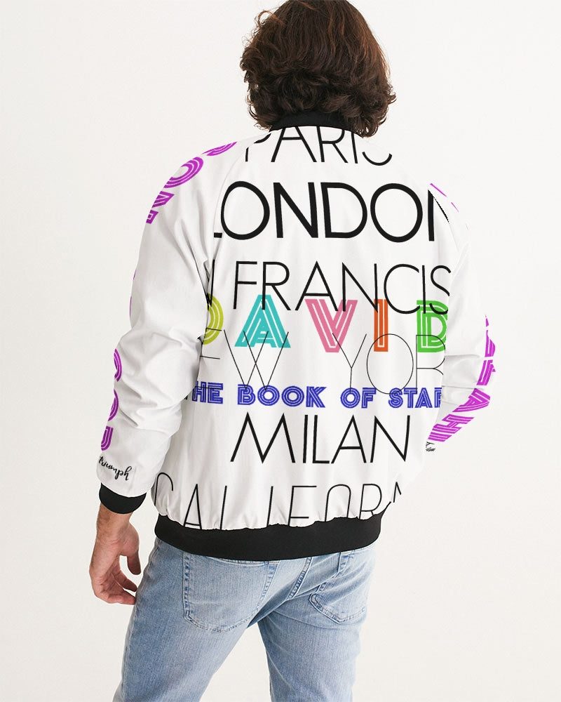 The Book of Stars Men's All-Over Print Bomber Jacket