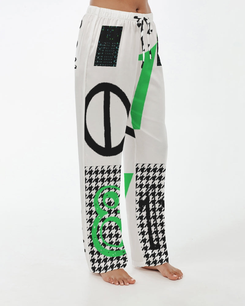 The BOOK of NUMBERS Women's Satin Pajama Pants