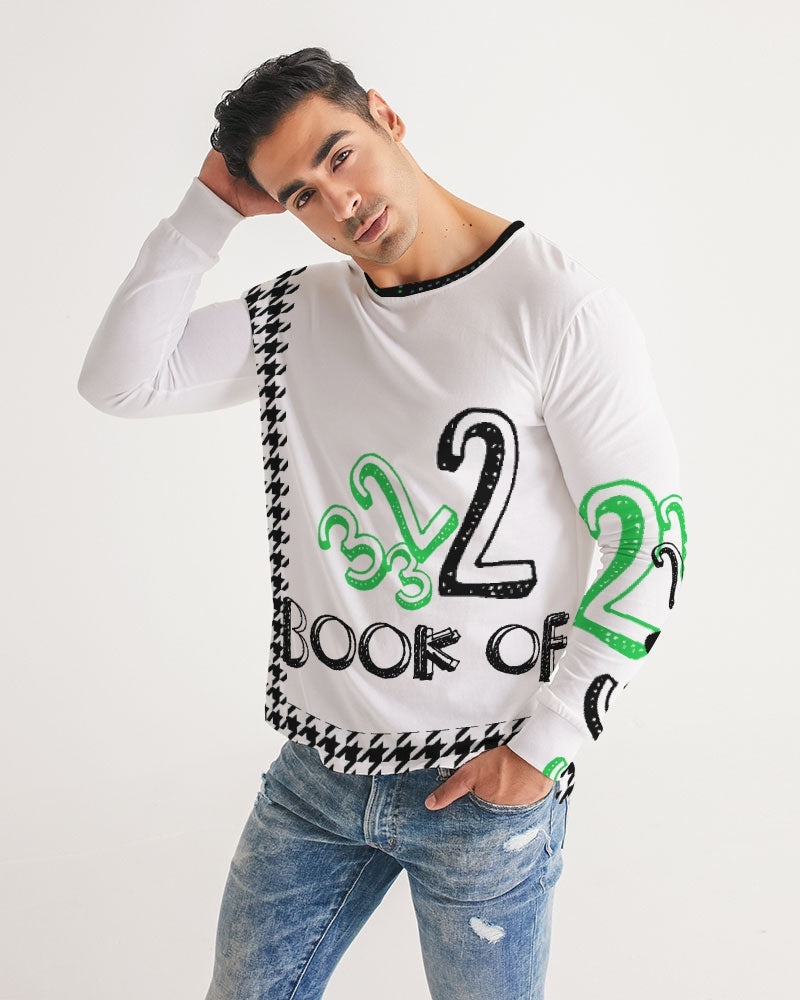 BOOK OF NUMBERS Men's All-Over Print Long Sleeve Tee